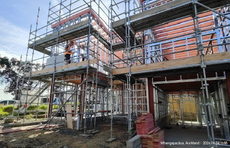 Whangaparaoa Coastal Build detail 1